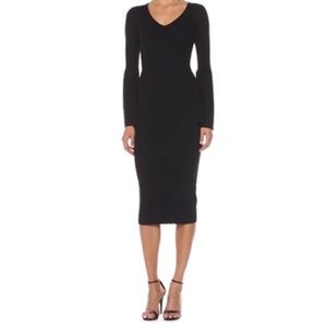BNWT FRENCH CONNECTION VIRGIES MIDI KNIT DRESS